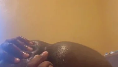 Teasing Striptease Stroking My BBC Anal Butt Plug Masturbation