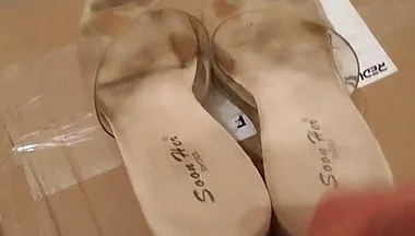 Ejaculation on Worn Heels
