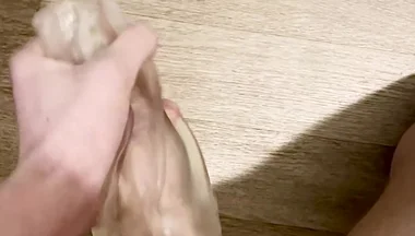 Intense FleshLight Masturbation