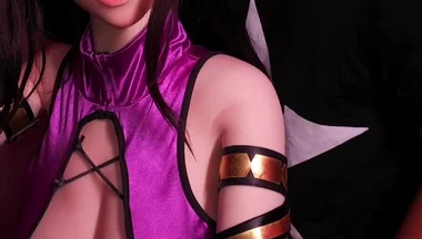 Tifa Lockhart Transforms Into Mileena From Mortal Kombat for 7th Heaven
