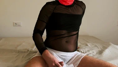 Wearing a Skirt and Thong on My Big Ass Masturbación
