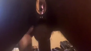 Stroking My BBC Butt Plug Deep in My Ass Fucking Silicone Pussy Doll