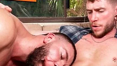 Tattooed Kinkoer Barebacked By Colt Spence