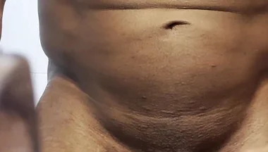 Muscular Man with a BBC Jerking off