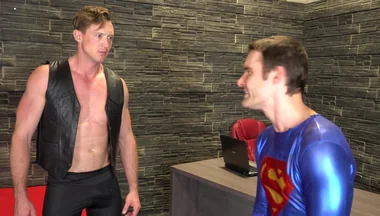 Superman Vs Alpha Stud