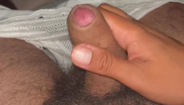 Solo Bedroom Masturbation Big Cumshot