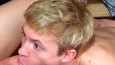 Twink with Huge Dick Fucks Cute Smooth Guy