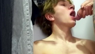 Twink with Huge Dick Fucks Cute Smooth Guy