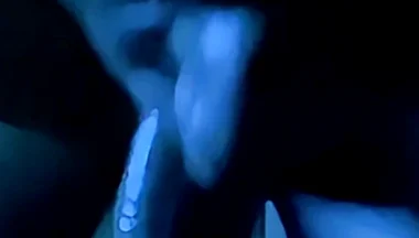 Drooling on Big Uncut Dick