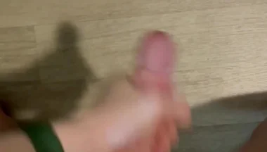 Hot 18yo Twink Destroying His Dick, Hardcore and Intensive Masturbation and Cum