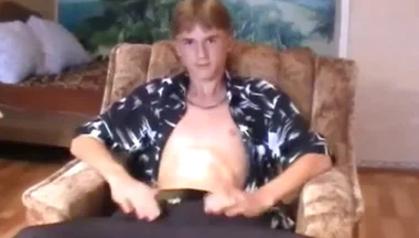 Andrey Blows His Hot Creamy Load