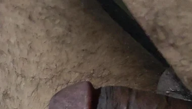 Handsome Boy Fingering Hairy Cock