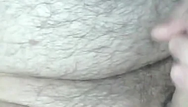 Uncut Cock Masturbation and Cumshot