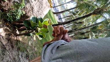Public Beach Cock Flash