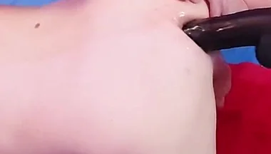 Anal Dildo Fucking Machine with Dilf Mike Essex