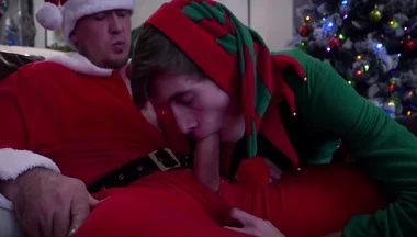 Pierce Paris And Levi Rhodes In Stepson Having Ever Holiday With His Stepfather - Soncreep 8 Min
