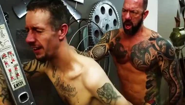 Vic Rocco And Muscle Daddy - Muscle Stepdaddy Bonks Robert Rexton