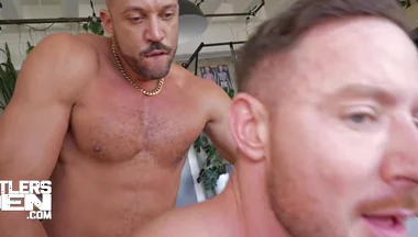 Hung, Uncut Breeds Hodens Hairy Ass With Rocky Unleashed
