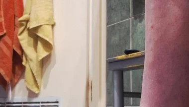 Straight Husband Plays with Balls