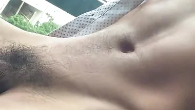 On the Rooftop Receiving a Blowjob
