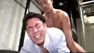 Hiroya Throws Fat Dick To Businessman Kou Sexy Butthole