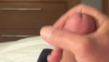 Stroke and Shoot on Belly