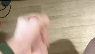 Solo Cumming. Big Load and Huge Mess