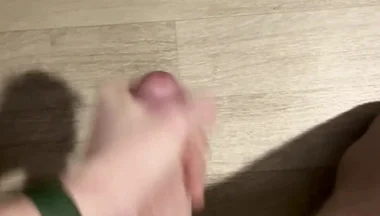 Big Cumshot with Heavy Breathing
