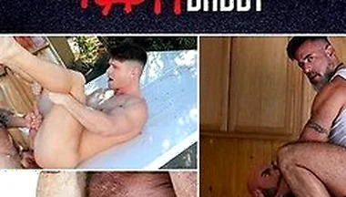 Libidinous Stepdaddies Unleashed In Rough Pound And Rim Worship Compilation - Lance Charger, Drew Sebastian And Lawson James