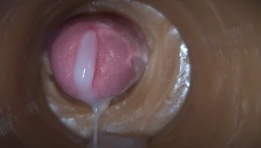 Breastfeeding Breathless with Cream Pumping Deep