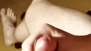 Making Myself Explode Using a Tight Cock Ring