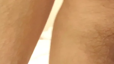 Naked Masturbation, Big Uncut Cock Edging, Creamy Cum at Friend's House - Rockardglans