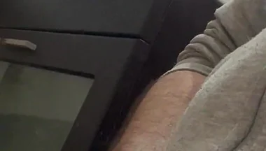 Jerking and Cumming in Bathroom