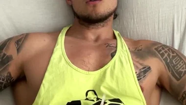 My Big Cock Cums in a Surprise Video