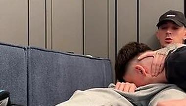 Bottom Sniffs Sweaty Socks And Gets A Creampie