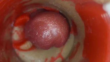 Deep Thrusts Trigger Feverish Cum Inside Without Sperm's Trace