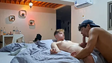 Young Czech Soldier Tries Gay Sex When His Girlfriend Isn't Around - 