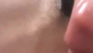 Jerk off Sitting Down with Camera Zoomed on My Mushroom Veiny Head