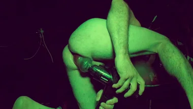 Deep Massage - Deep Anal Massage Gun Makes Me Leak Precum