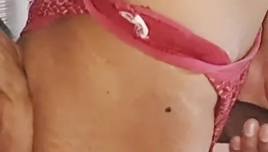 Skinny Desi Femboy Masturbates in His Lil Sister's Used Pantie