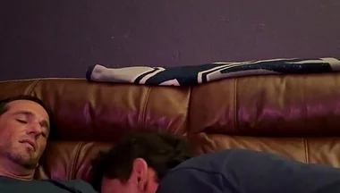 Latino Sucking Guero's Dick