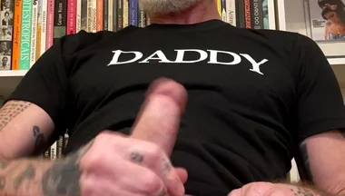 Big Stepdaddy Jerking off