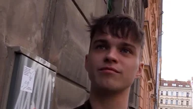 College Guy Strips For Fast Cash And Surprises Everyone By Taking A Cock Deep In His Mouth