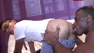 A Big Black Cock Changes a Young Latino's Life Forever
