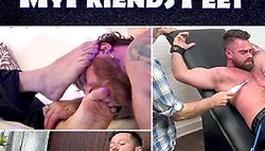Pilation Of Hung Studs Kissing And Licking Bare Feet To Admire With Beaux Matthews And Killian Knox