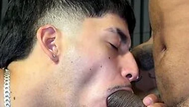 Young Edgar Handles Bbc Ray Diesel Bareback