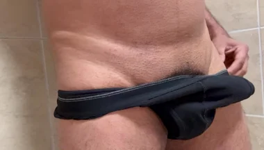 Muscular Man Nude Hairy Cock Undress