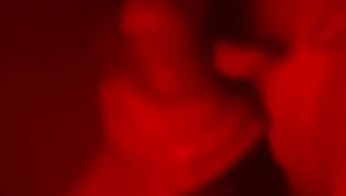 Oily Masturbation in Red Monochrome