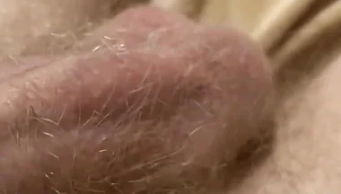 From Soft to Hard. Blond Hairy Dick