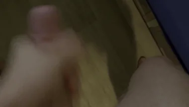 Teen Boy's Secret - Horny Twink Masturbates Fast - Big Uncut Cock